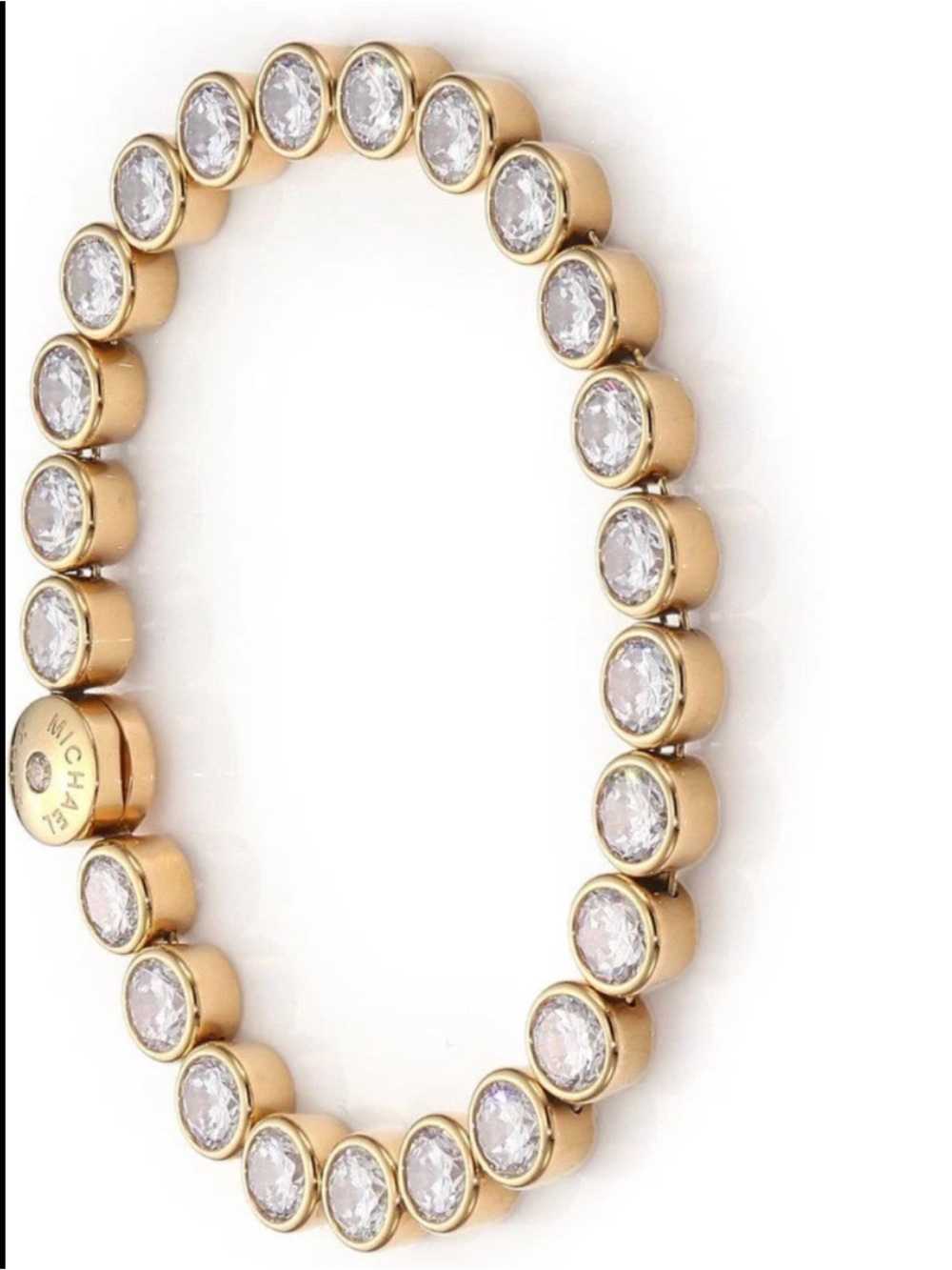 Authentic Michael Kors Gold Park
Avenue Tennis Crystal Bracelet - Picture 2 of 6